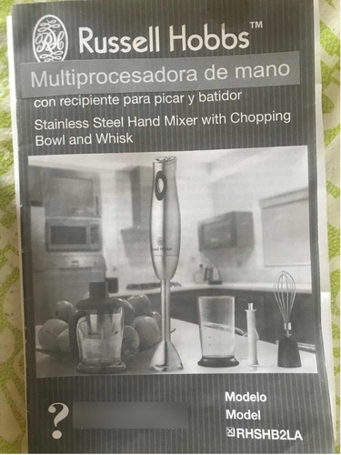 Mixer Minipimer Russell Hobbs Nueva Oferta