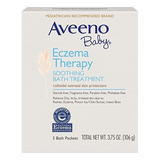 Aveeno Bebé Sin Fragancia Baño Relajante Tratamiento Paqu.