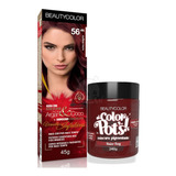 Kit Coloração 56.44 Ruivo Mogno Ind + Pots Ruivo Foxy