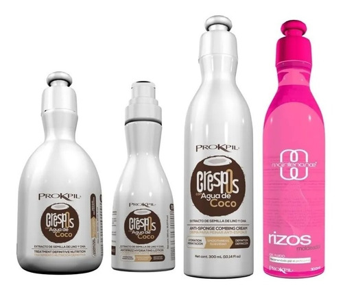 Kit Crespos + Gel Fluido Prokpi - mL a $350