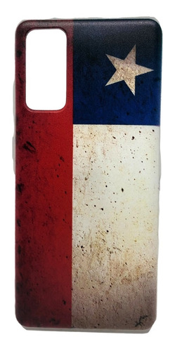 Para Samsung Modelos S - Bandera Chilena - Silicona