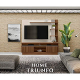 Rack Modular Home Theater Hasta Tv Led 60- Triunfo