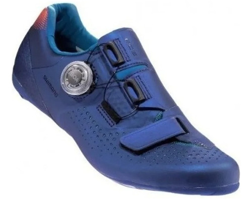 Sapatilha Shimano Speed Sh-rc500 Feminina Azul Ajuste Boa