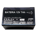 Bateria Para Sistema De Alarme E Cerca Eletrica 12v 7ah