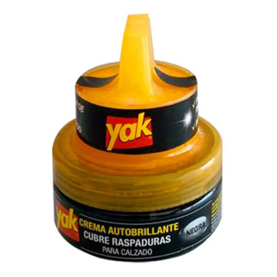 Crema Para Calzado Yak Negro 45ml