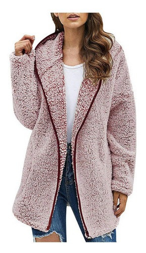 Abrigos De Invierno Para Mujer, Chaqueta De Forro Polar Suav