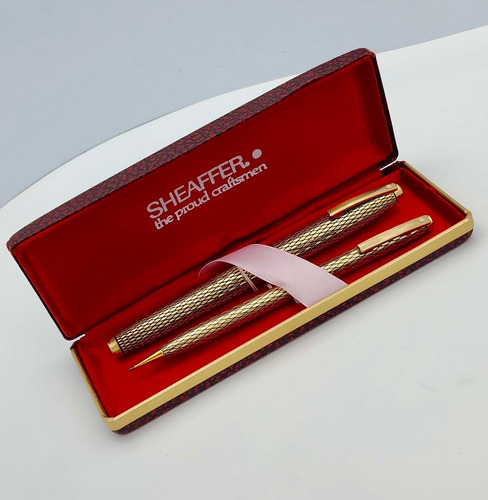 Pluma Sheaffer 14 K Y Lapicero Vintage Originales 