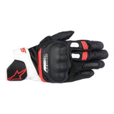 Guante Alpinestars Sp 5, Color Blanco, Talla G