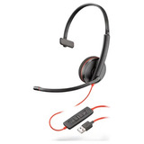 Headset Poly Plantronics Blackwire C3210 Usb-a Monoauricular