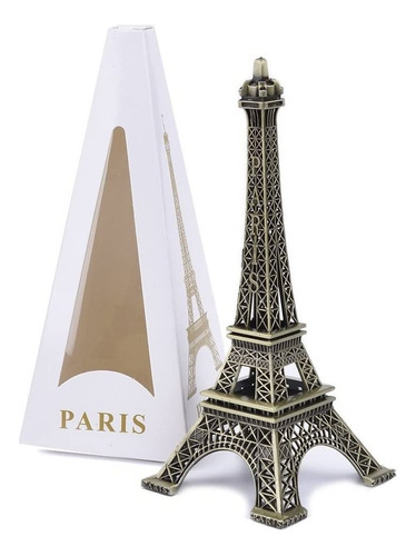 Torre Eiffel Artesanía De Hierro Decoración Hogar 18cm