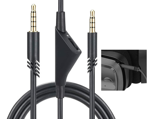 Cable De Extensión De Repuesto Para Auriculares Astro A10 A3