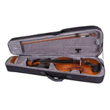 Violin 3/4 Parquer Master Madera Antigua Estuche Arco Resina