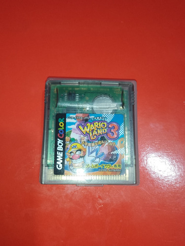 Juego De Game Boy Color Original Jpn Wario Land 3 