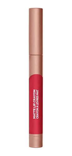 Labial Loréal Matte Lip Crayon Tono 505 Little Chili