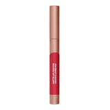 Labial Loréal Matte Lip Crayon Tono 505 Little Chili