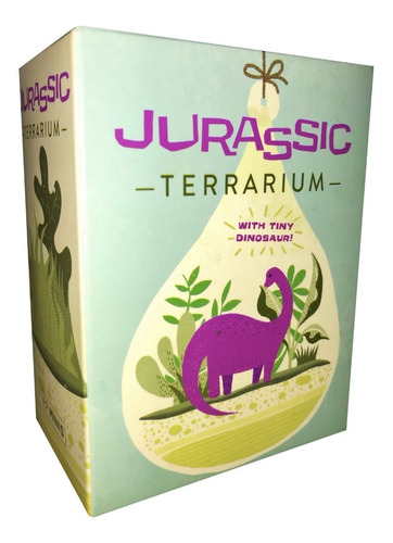 Terrario Jurasico Con Mini Dinosaurio Running Press
