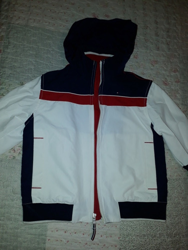 Campera Rompeviento Impermeable Tommy Hilfiger