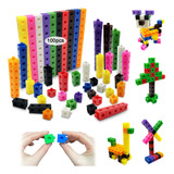 Juguetes Ninas Y Montessori Cubos Didactico100pcs+pegatina