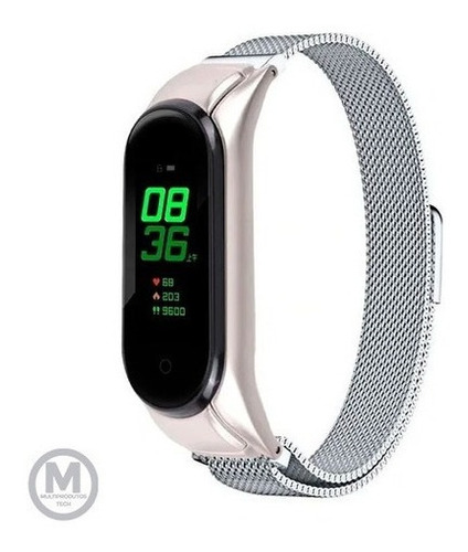 Pulseira Mi Band 3-4 Milanese Aço Inox Metal Magnética Top!!