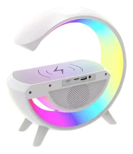 Luminaria De Mesa Con Parlante Bluetooth Inteligente Con Rgb