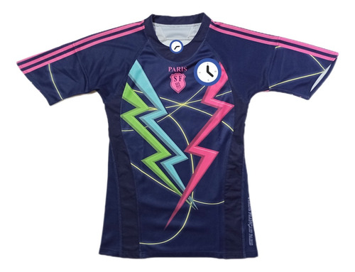 Camiseta Stade Francais Original Rugby Francia París Talle M