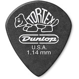 Dunlop 482r1.14 Tortex Pitch Black Jazz Iii, 1.14mm, 72 / Bo