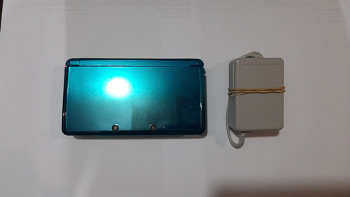 Nintendo 3ds Standard Color  Aqua Blue, Memoria 2gb