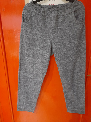 Pantalón Joguins Lanilla Xl Amplio Gris 