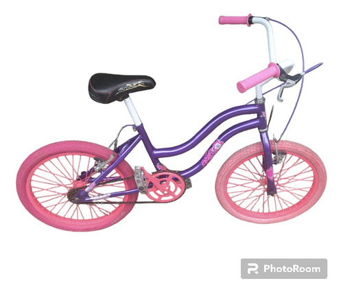 Bicicleta De Niña Rin 20  En Hierro 