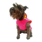 Impermeable Raincoat Fucsia Mascota Perro Talla 7 Pet Pals