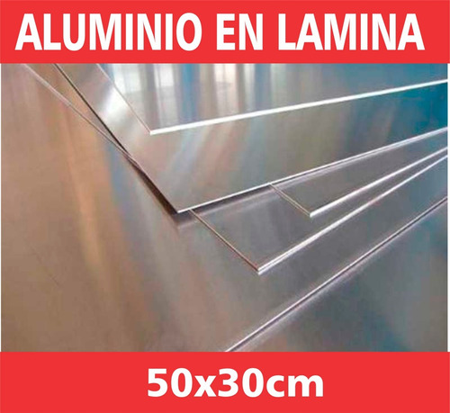 Aluminio En Lamina 50x30cm Repujado