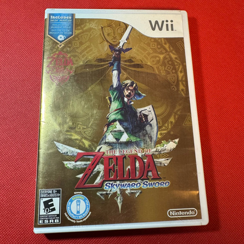 Zelda Skyward Sword Nintendo Wii Original  B