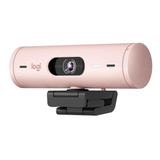 Webcam Logitech Brio 500 Full Hd Rose - 960-001418