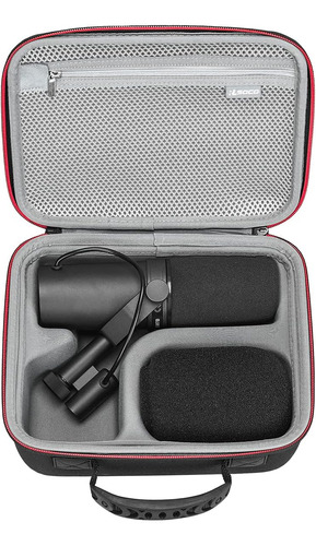 Estuche Micrófono Dinámico Vocal Shure Sm7b Y Micróf...