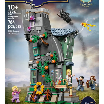 Lego® Harry Potter Casa De Luna Lovegood Juguete 76467 | Meses sin interés