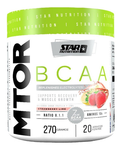Mtor Bcaa Powder Evolution - Star Nutrition 290 Gr