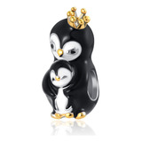  Charme De Pinguim Gmxlin Para Pulseiras Pandora, Contas De 