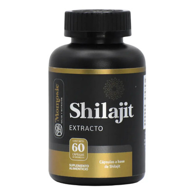 Shilajit Ultra Puro Del Himalaya | 60 Caps De 500 Mg | Extracto de Shilajit Puro Del Himalaya en polvo 100% Puro | Shilajit Gomitas | Momosie | Meses sin interés