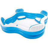 Intex Piscina Infable Familiar Con Asientos