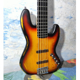 Squier Deluxe 5c Jazz Bass Active V (modificado) - Willaudio