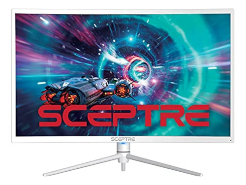 Sceptre 27  Nebulosa Curva Blanca Qhd 2k Monitor 2560 X 1440