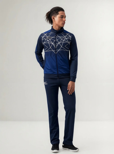 Conjunto Deportivo Semi Slimfit Pants Chamarra Odra Picasso