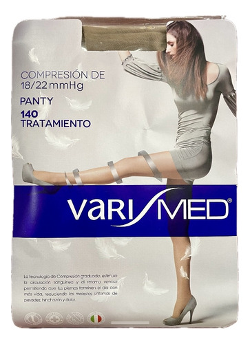 Panty Varimed 140 Con Compresión 18/22 Mmhg= 15/20 Mmhg