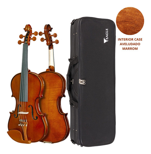 Violino Eagle Ve441 Profissional Completo 4/4