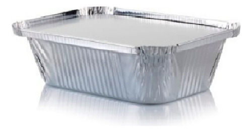 1x Bandeja Aluminio C10 C/tapa Carton 125u Envío Todo Chile