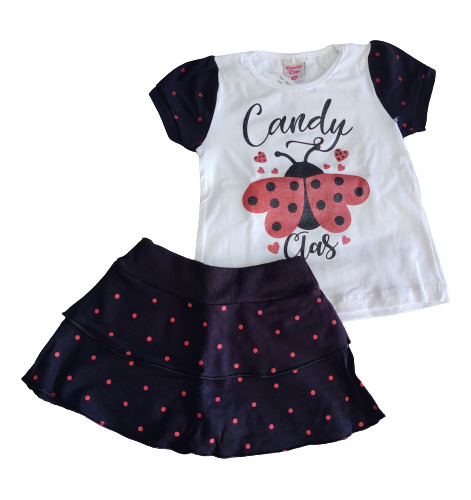 Conjunto Infantil Mini Diva Blogueirinha Moda Meninas