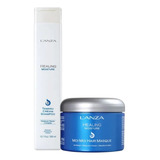 Kit Lanza Healing Moisture Shampoo 300ml+ Másc Moi Moi 200g