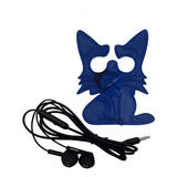 Suporte Fone De Ouvidos Gato + Brinde: Fone De Ouvido