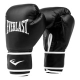 Luva Treino Muay Thai, Boxe Everlast Core2 - Preto\branco