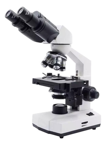 Microscópio Biológico Binocular Di-521b 2500x Cor Branco 110v/220v